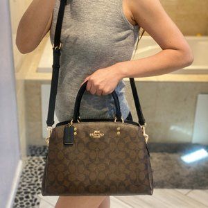 coach lillie carryall large